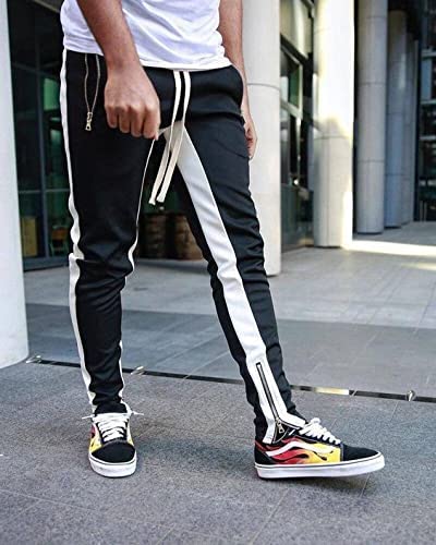 Dynamic Stripe Jogger Pants | Stylish and Versatile Comfort