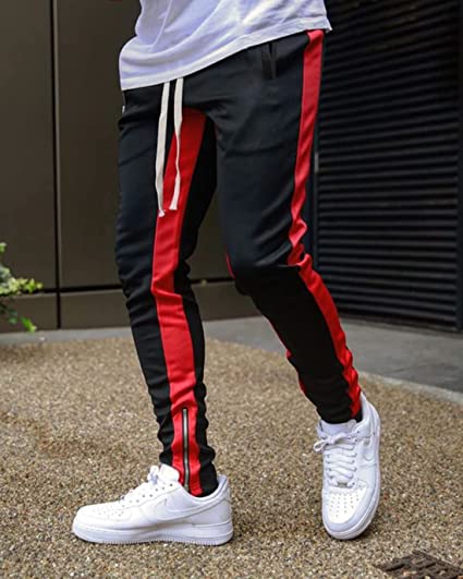 Dynamic Stripe Jogger Pants | Stylish and Versatile Comfort