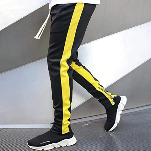 Dynamic Stripe Jogger Pants | Stylish and Versatile Comfort
