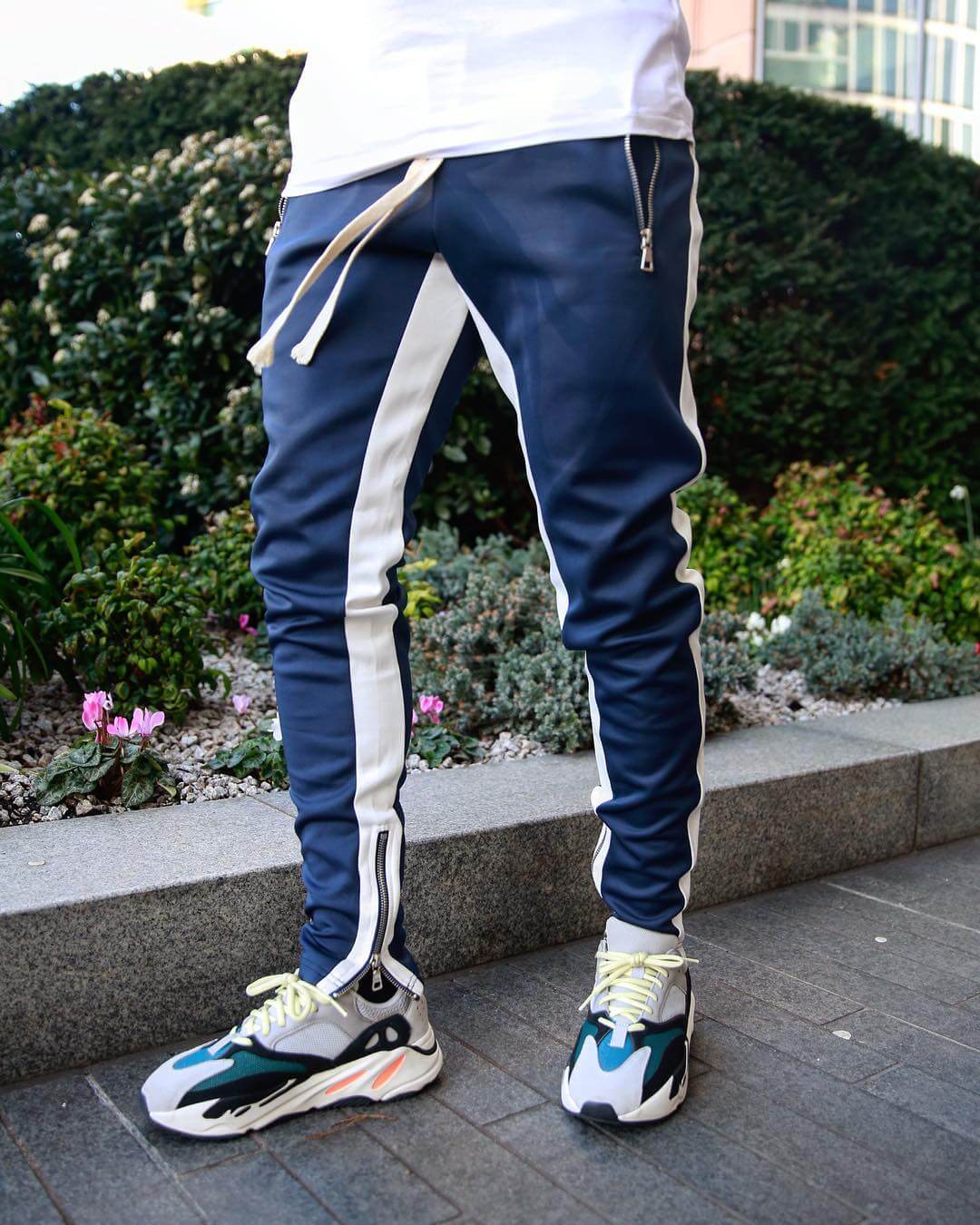 Dynamic Stripe Jogger Pants | Stylish and Versatile Comfort