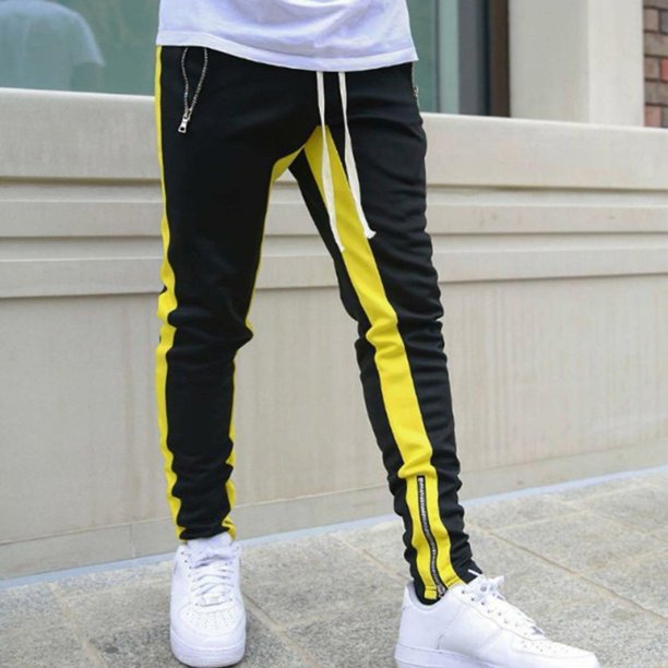 Dynamic Stripe Jogger Pants | Stylish and Versatile Comfort