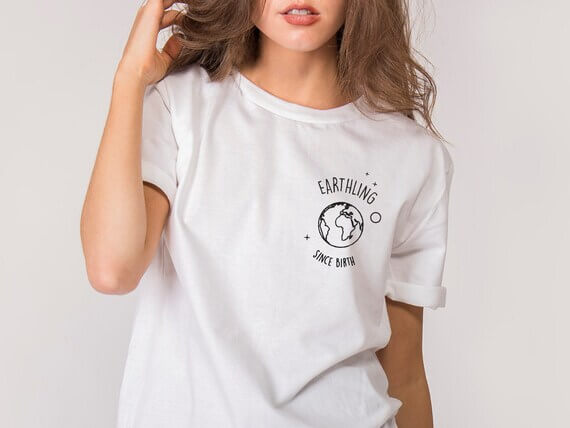 Earthling Graphic T-Shirt | Soft Cotton Comfort & Unique Design