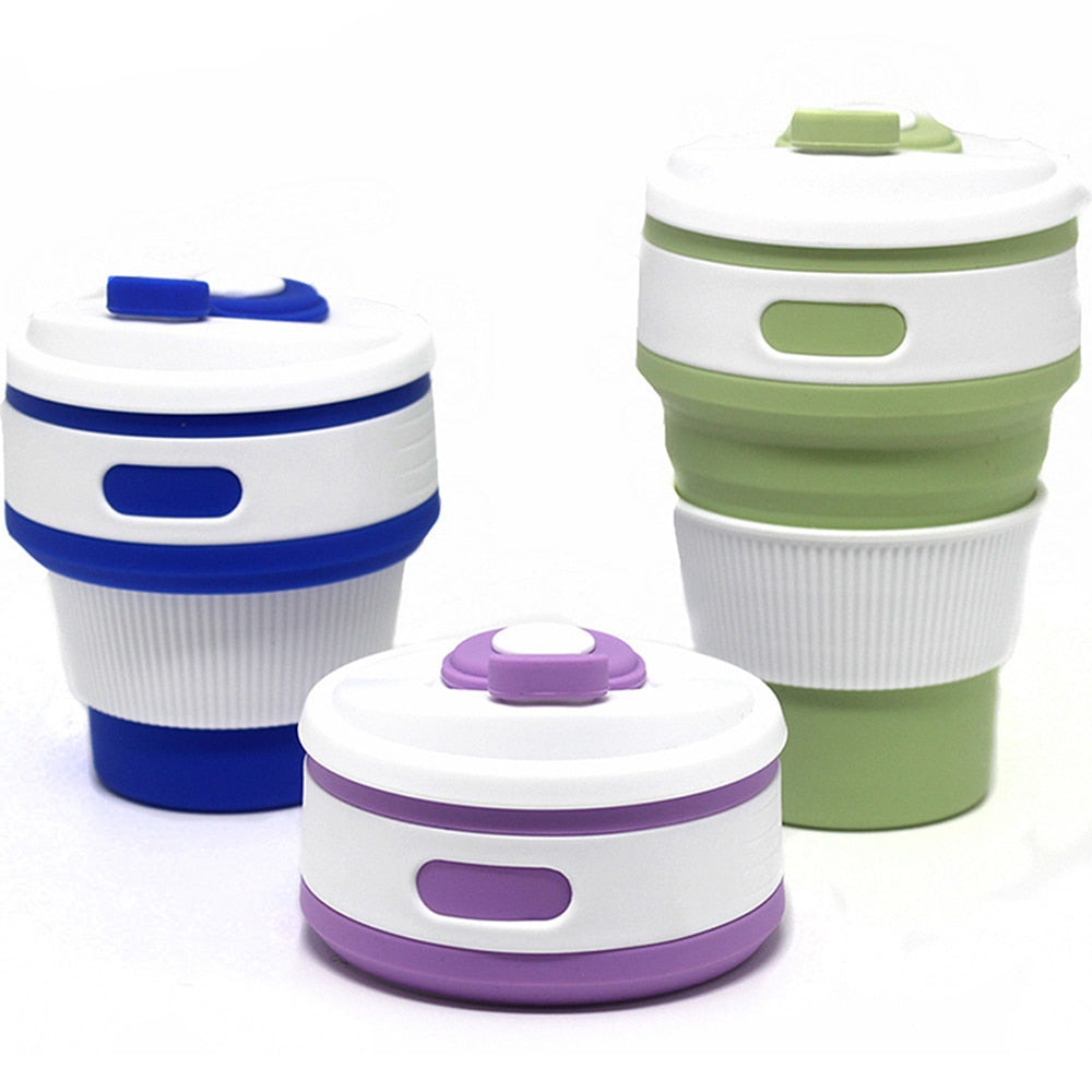 Eco-Friendly Collapsible Travel Cup | Space-Saving & Sustainable Travel Mug