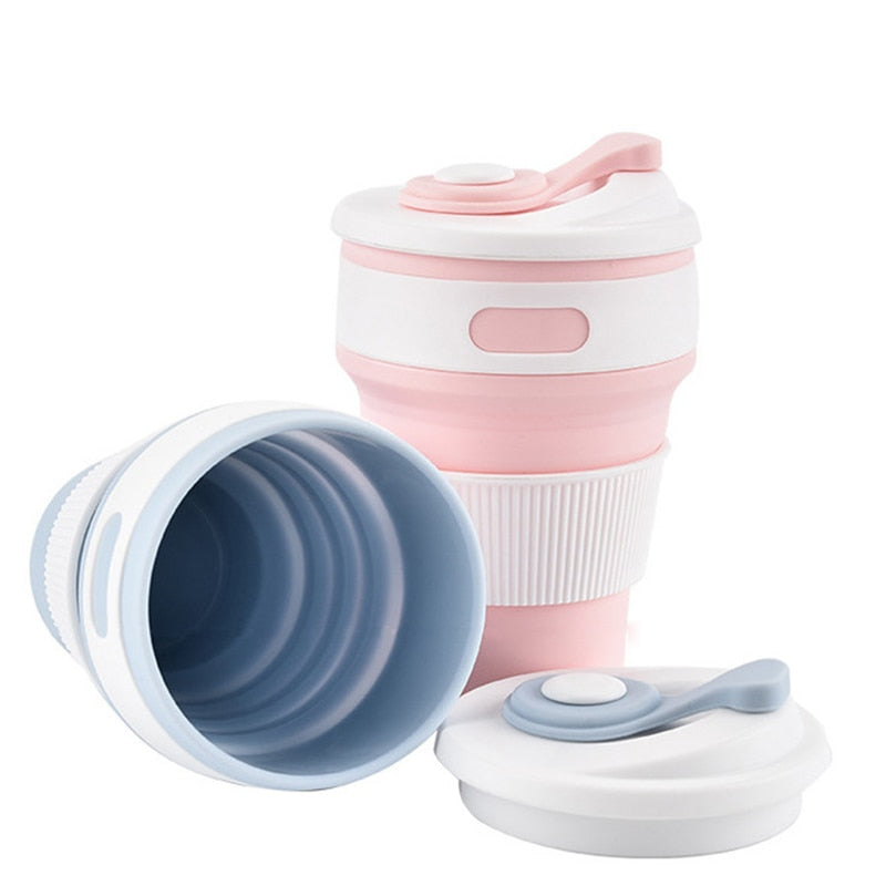 Eco-Friendly Collapsible Travel Cup | Space-Saving & Sustainable Travel Mug