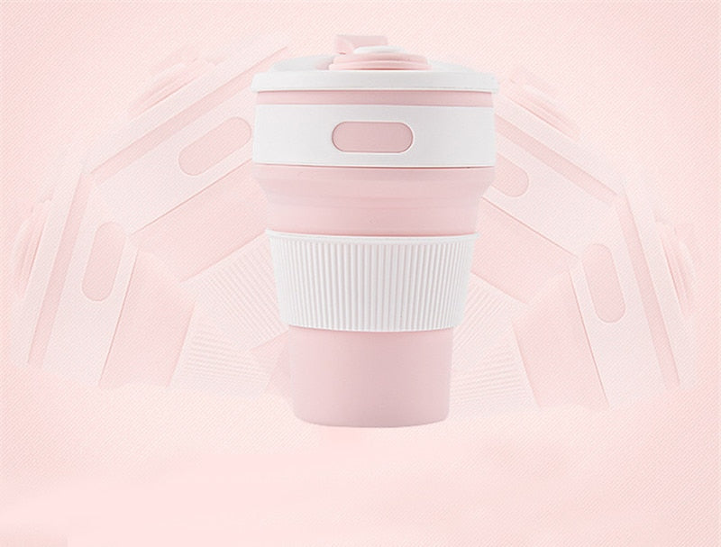 Eco-Friendly Collapsible Travel Cup | Space-Saving & Sustainable Travel Mug
