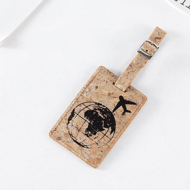Eco-Friendly Cork Luggage Tags | Sustainable Travel Accessories