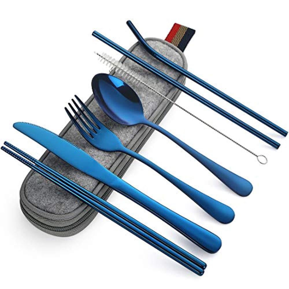 Eco-Friendly Travel Cutlery Set | Durable Stainless Steel Travel Essentials