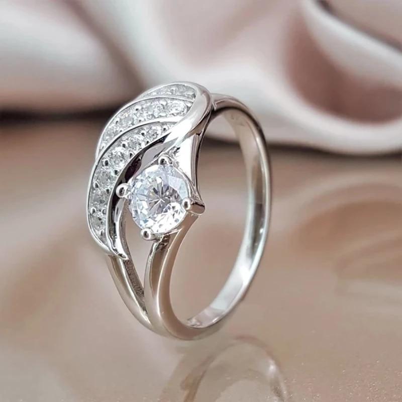 Elegant Crystal Ring | Adjustable Crystal Accented Ring