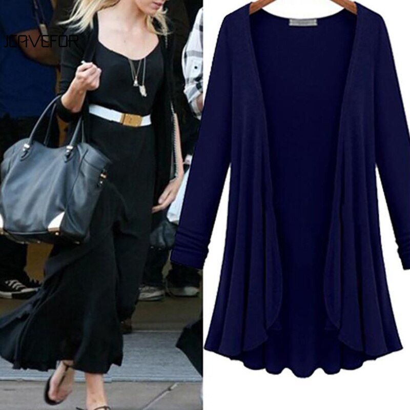 Elegant Draped Open-Front Cardigan | Timeless Design & Versatile Comfort