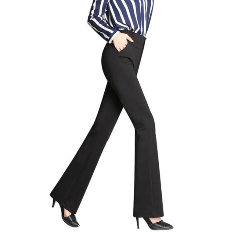 Elegant Flared Women's Trousers | Comfortable Fit and High-Quality Fabric
