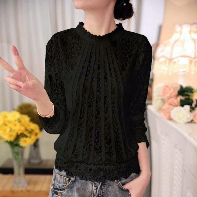 Elegant Lace Blouse | Timeless Feminine Design