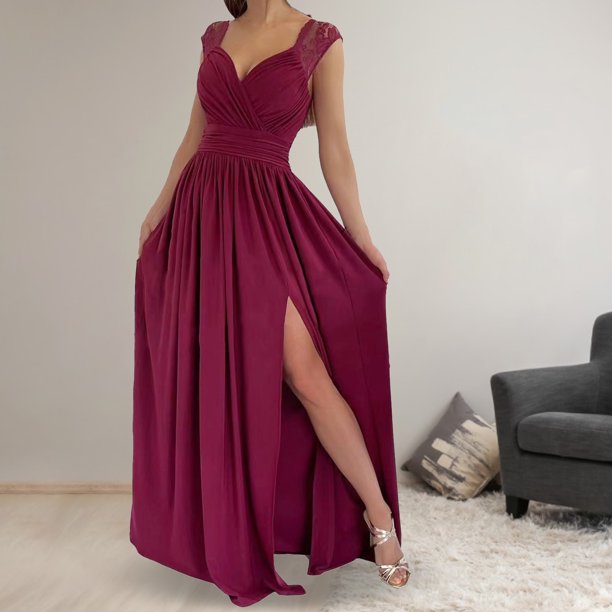 Elegant Lace Evening Gown | Timeless Glamour