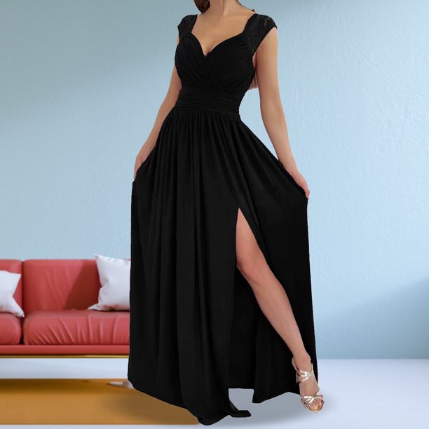 Elegant Lace Evening Gown | Timeless Glamour