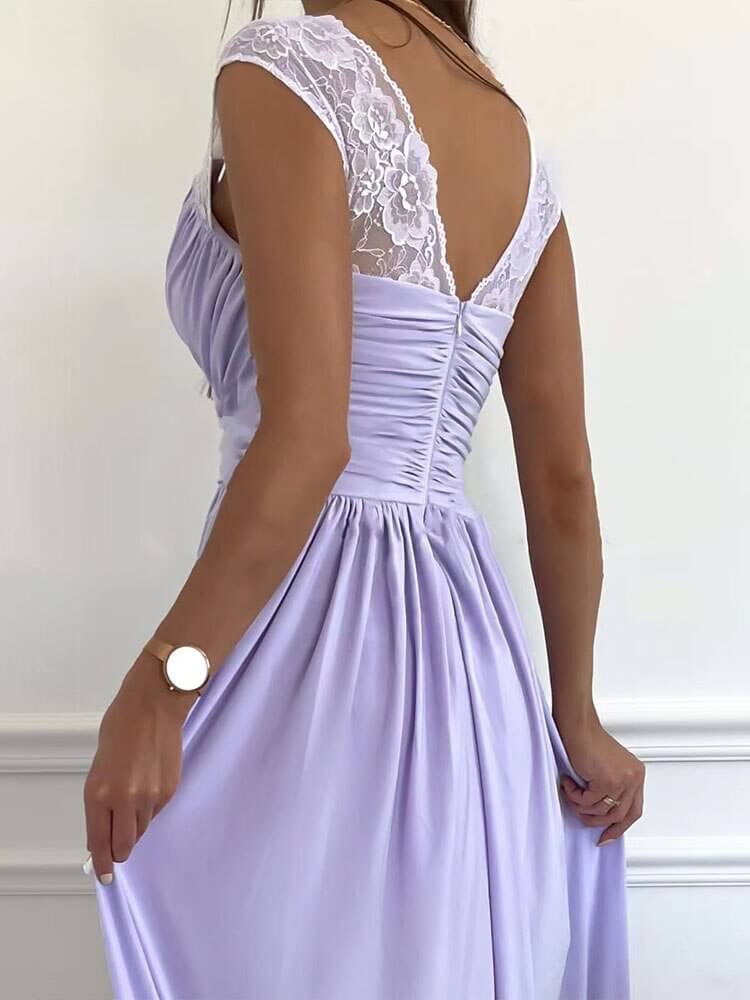 Elegant Lace Evening Gown | Timeless Glamour