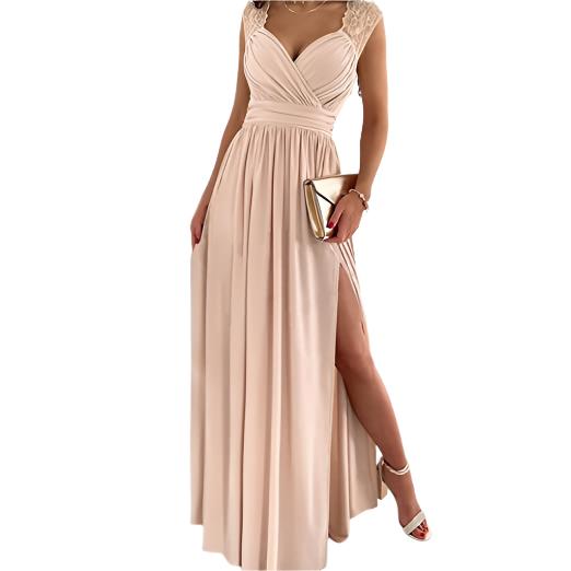 Elegant Lace Evening Gown | Timeless Glamour