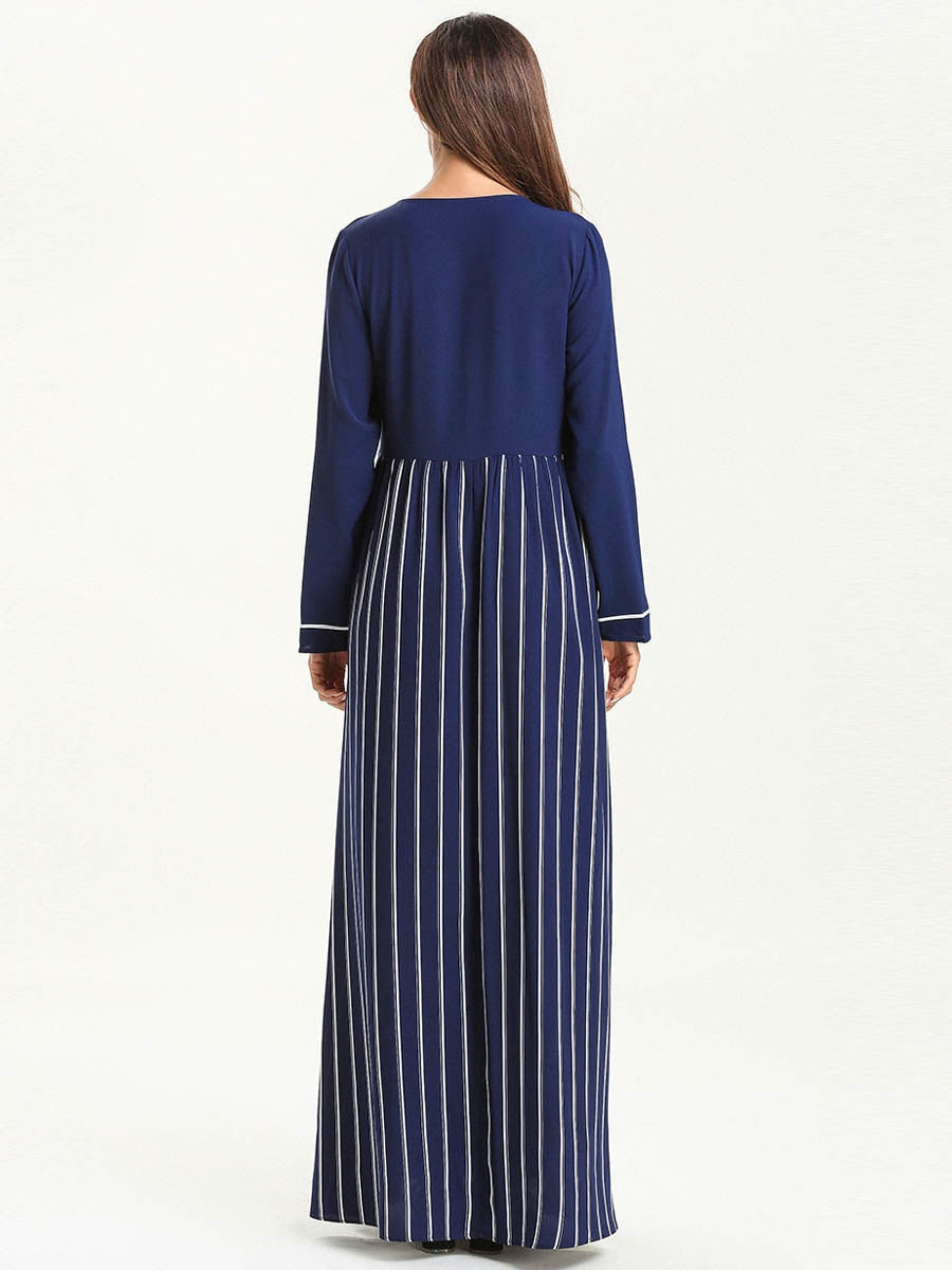 Elegant Maxi Dress | Embroidered Bohemian Chic
