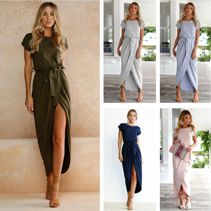 Elegant Maxi Dress | Versatile Wrap Design for All Occasions