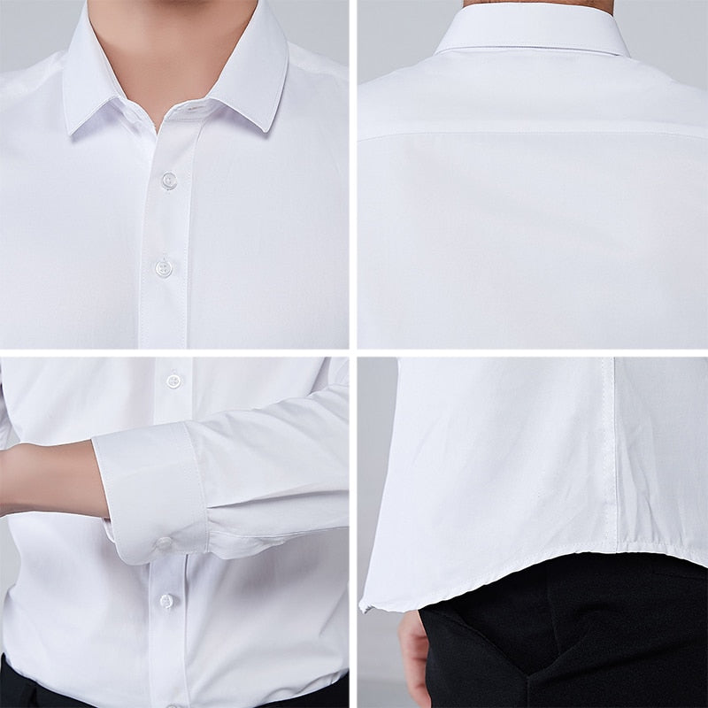 Elegant Men's Dress Shirt | Water-Resistant Comfort Fit
