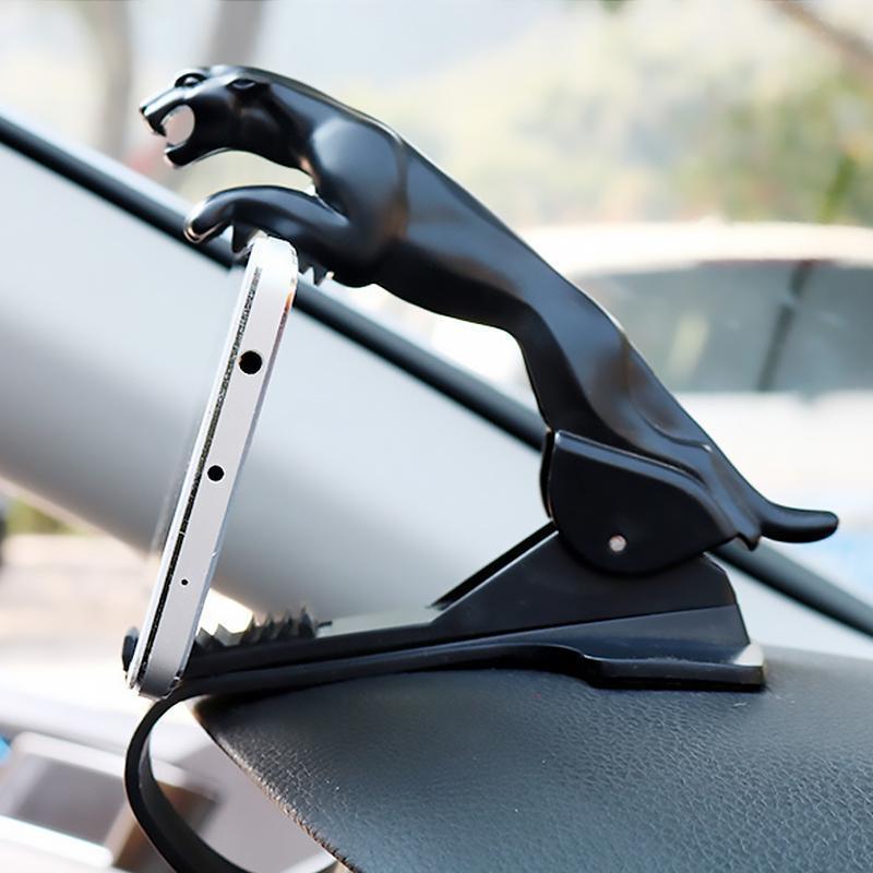 Elegant Panther Car Phone Holder | Luxurious Car Accessories