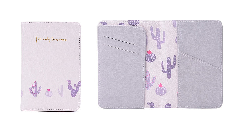 Elegant Travel Passport Holder | Charming Designs