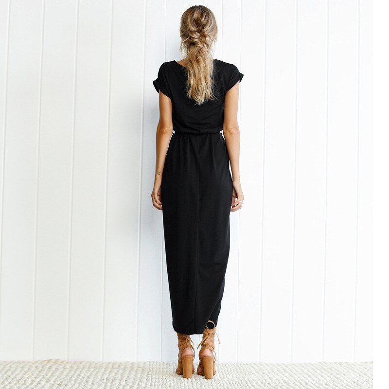 Elegant Wrap Midi Dress | Versatile | Comfortable & Timeless