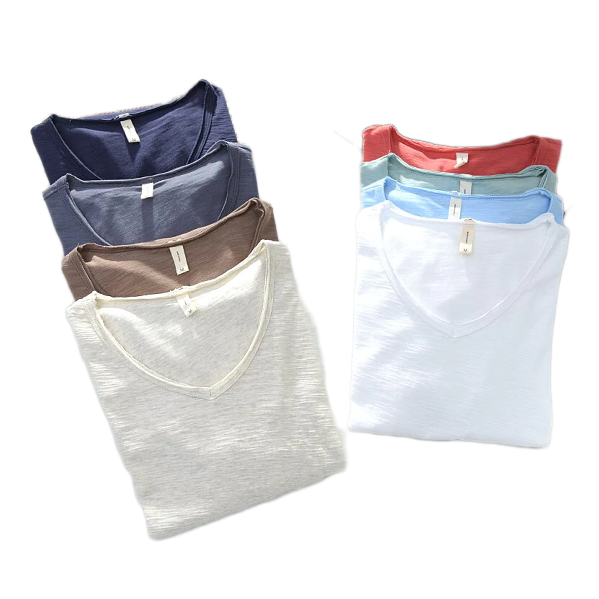 Essential V-Neck T-Shirts | Premium Soft Cotton Blend