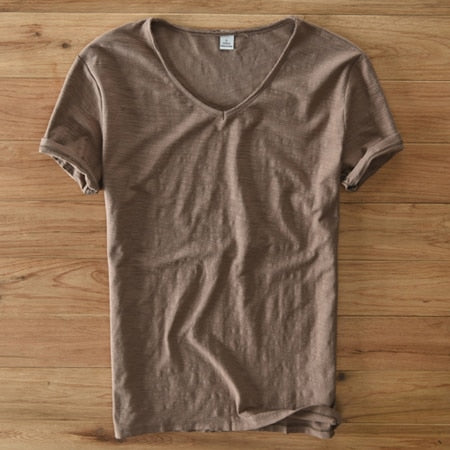 Essential V-Neck T-Shirts | Premium Soft Cotton Blend