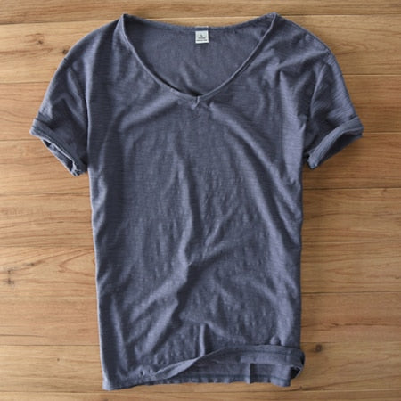 Essential V-Neck T-Shirts | Premium Soft Cotton Blend