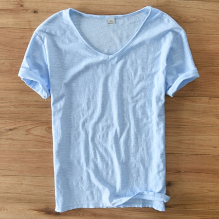 Essential V-Neck T-Shirts | Premium Soft Cotton Blend