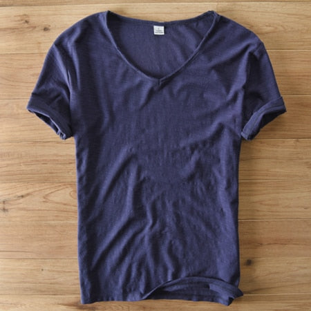 Essential V-Neck T-Shirts | Premium Soft Cotton Blend