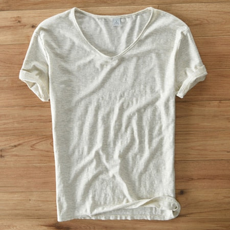Essential V-Neck T-Shirts | Premium Soft Cotton Blend