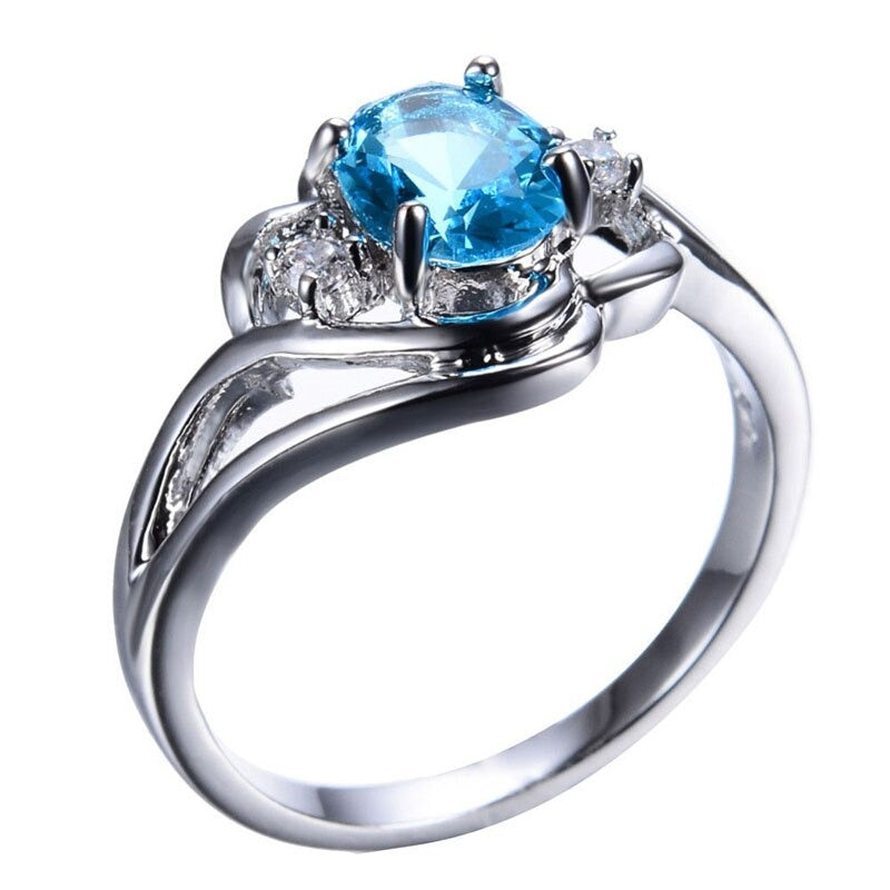 Exquisite Zirconia Gemstone Ring | Elegant Design