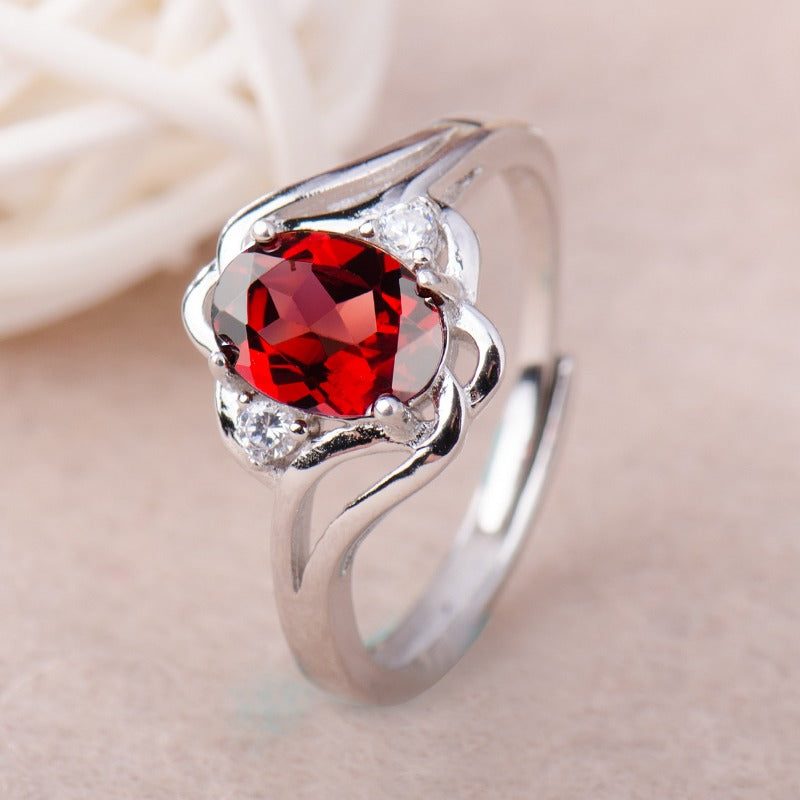 Exquisite Zirconia Gemstone Ring | Elegant Design