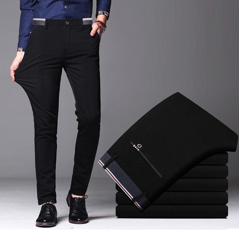 FlexFit Men's Dress Pants | Ultra-Comfort Stretch | Anti-Wrinkle & Tailored Fit