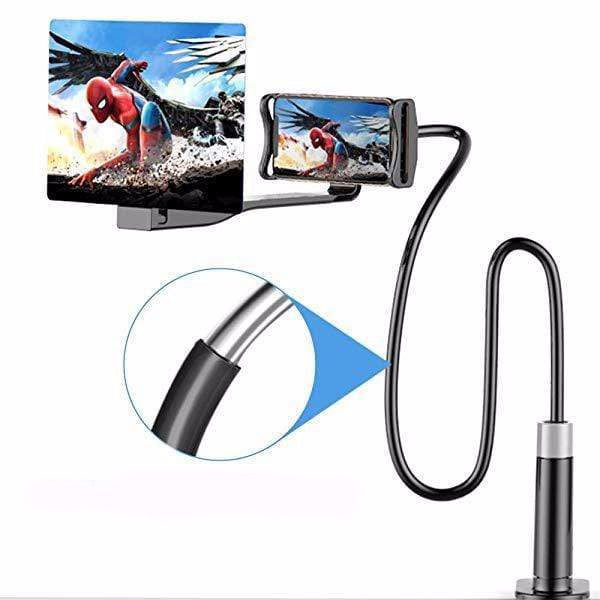 Flexible Phone Screen Magnifier | Universal Adjustable Stand