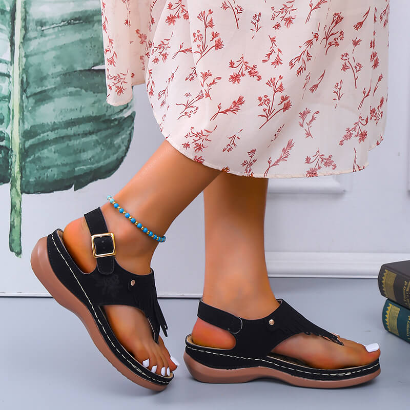 Fringe Style Sandals | Comfortable | Chic & Bohemian Design