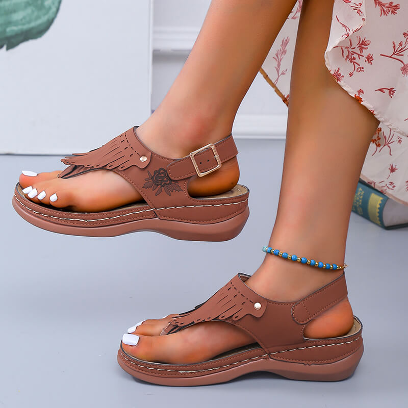 Fringe Style Sandals | Comfortable | Chic & Bohemian Design