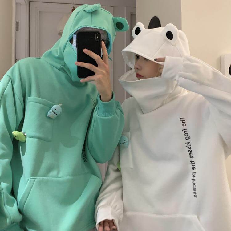 Frog Style Hoodie with Cozy Warmth | Fun and Whimsical Design