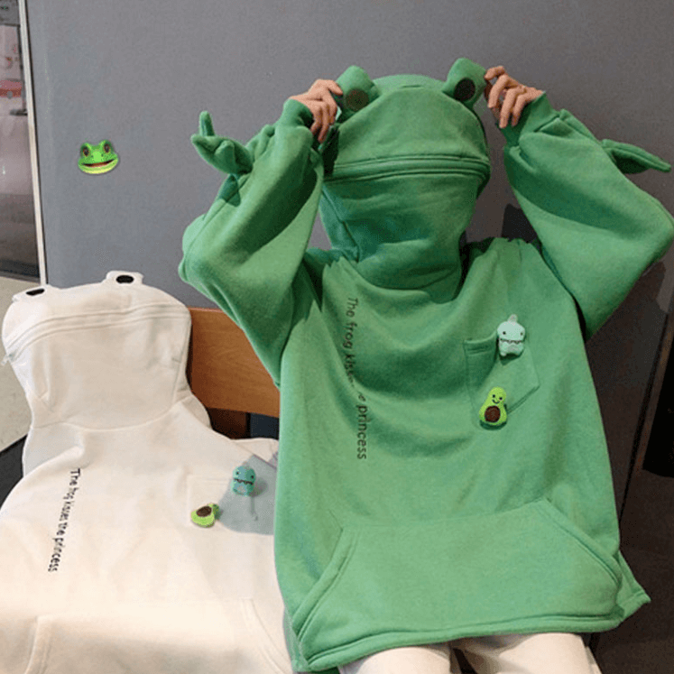 Frog Style Hoodie with Cozy Warmth | Fun and Whimsical Design