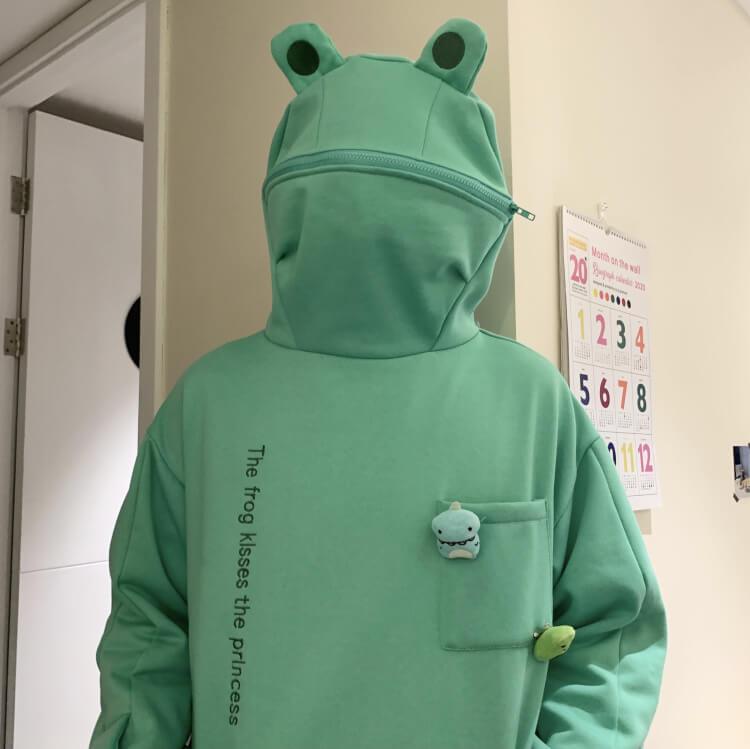Frog Style Hoodie with Cozy Warmth | Fun and Whimsical Design