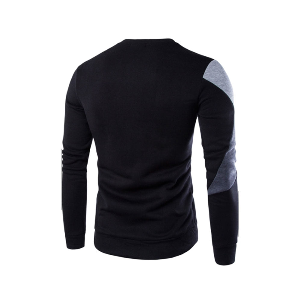 Geo-Patterned Men's Sweatshirt | Trendy | Comfortable & Stylish