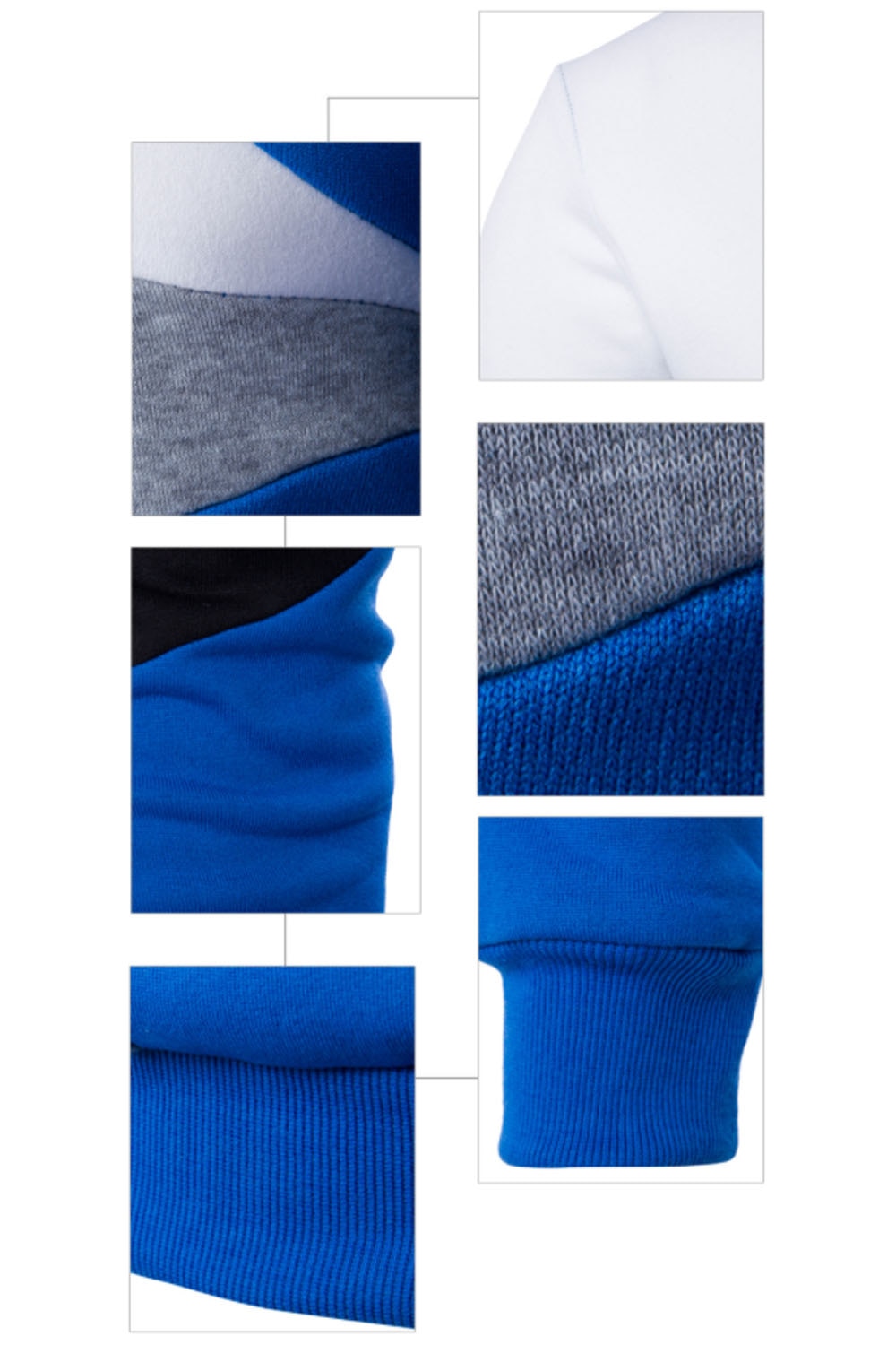 Geo-Patterned Men's Sweatshirt | Trendy | Comfortable & Stylish
