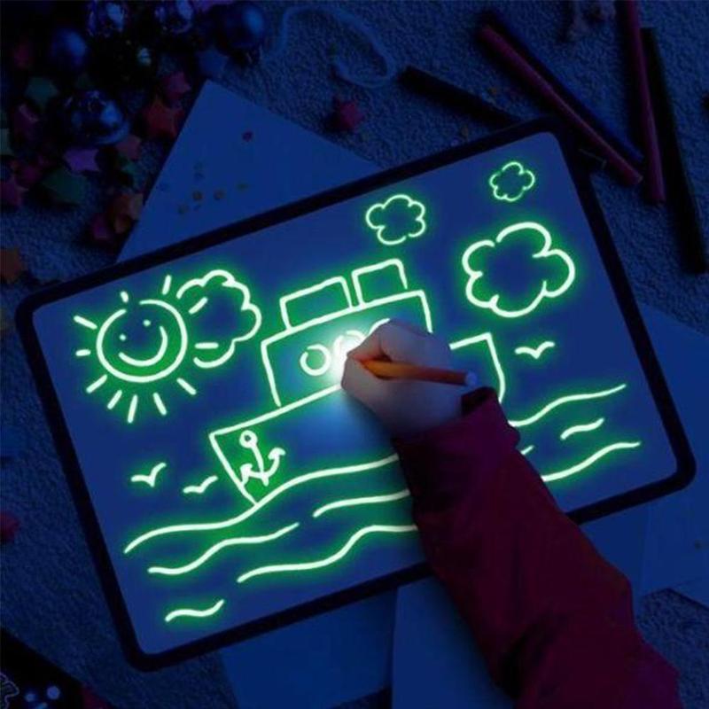 Glow Sketch Magic Drawing Board | Creative Play & Educational Fun