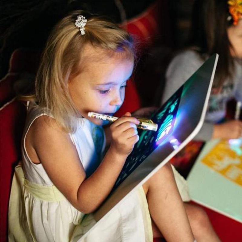 Glow Sketch Magic Drawing Board | Creative Play & Educational Fun