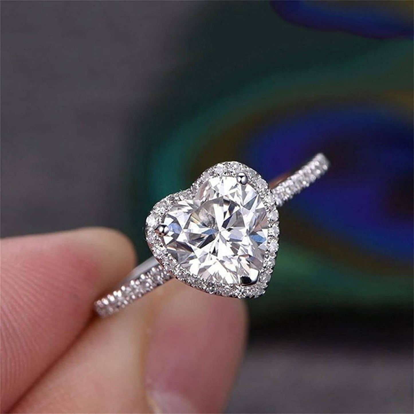 Heart-Shaped Gemstone Jewelry | Sparkling Elegance & Romantic Jewelry