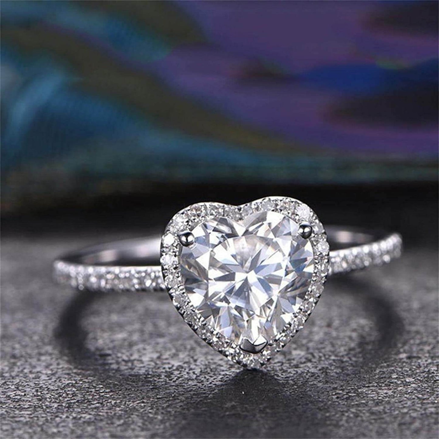 Heart-Shaped Gemstone Jewelry | Sparkling Elegance & Romantic Jewelry