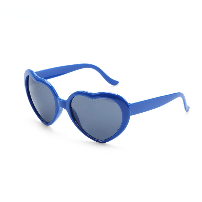 Heart-Shaped Sunglasses | Vibrant & Colorful UV Protection