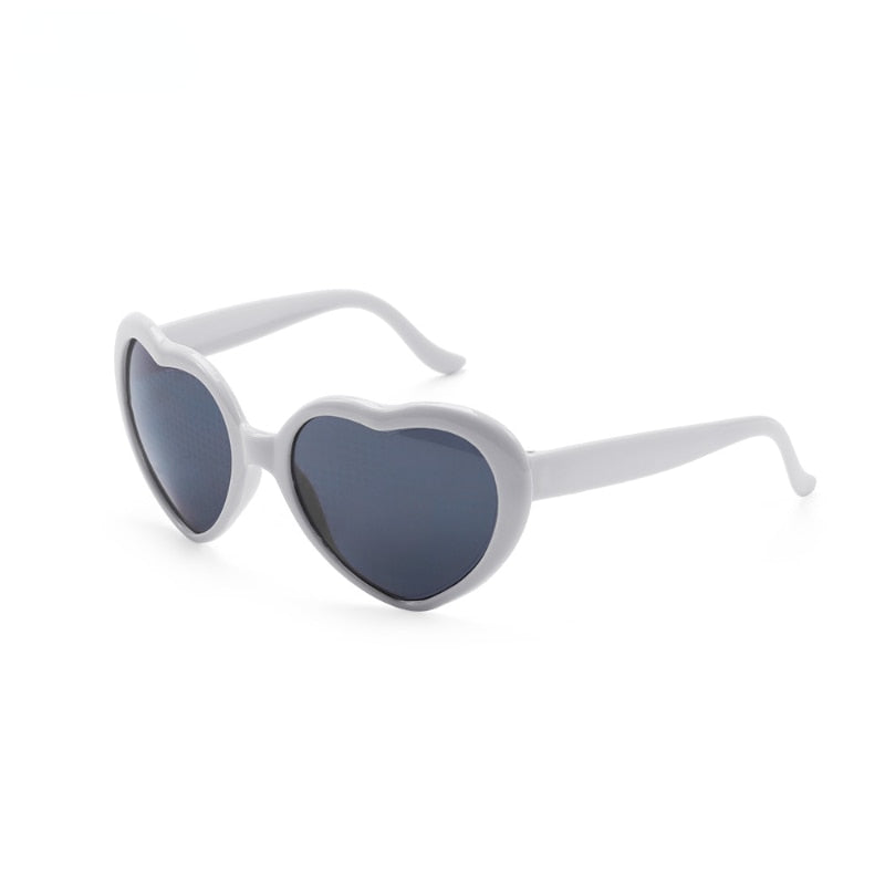 Heart-Shaped Sunglasses | Vibrant & Colorful UV Protection