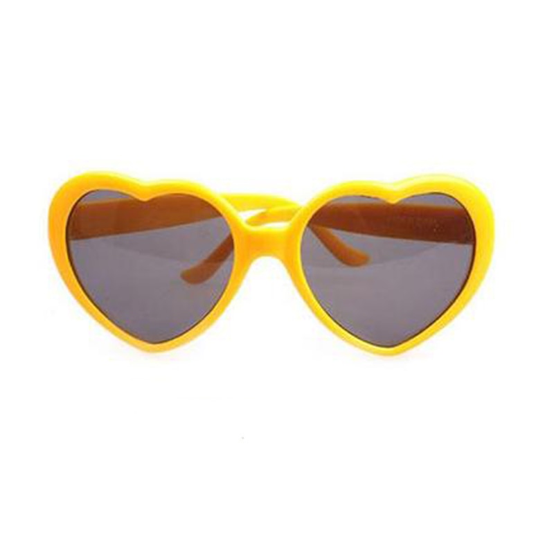 Heart-Shaped Sunglasses | Vibrant & Colorful UV Protection