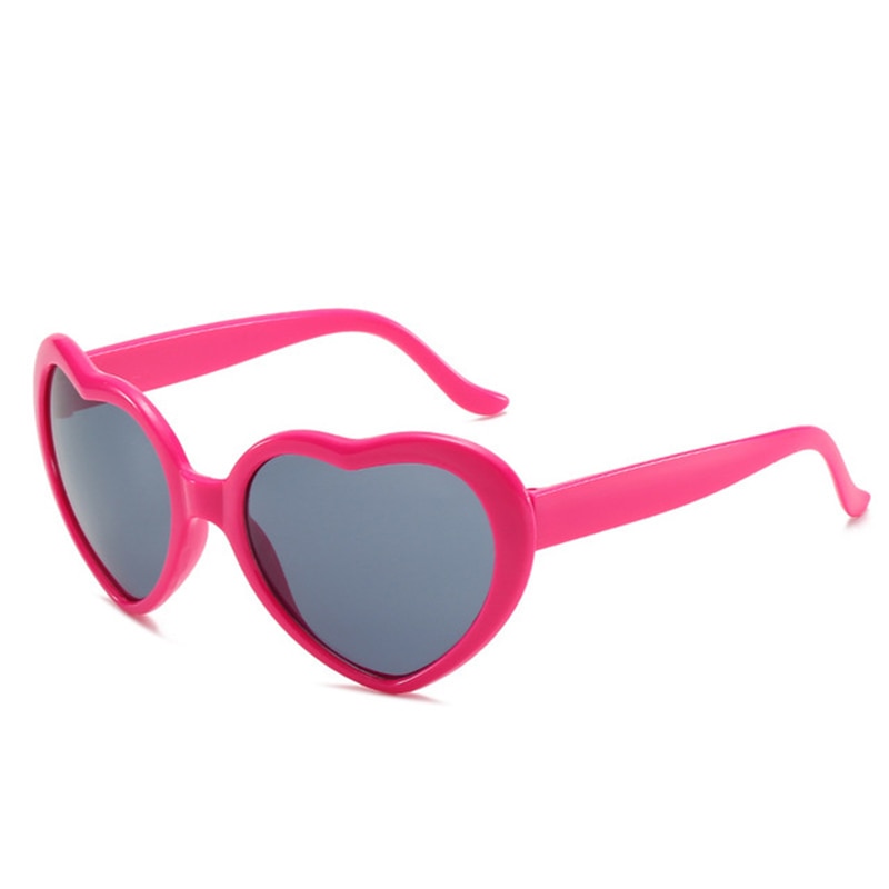 Heart-Shaped Sunglasses | Vibrant & Colorful UV Protection